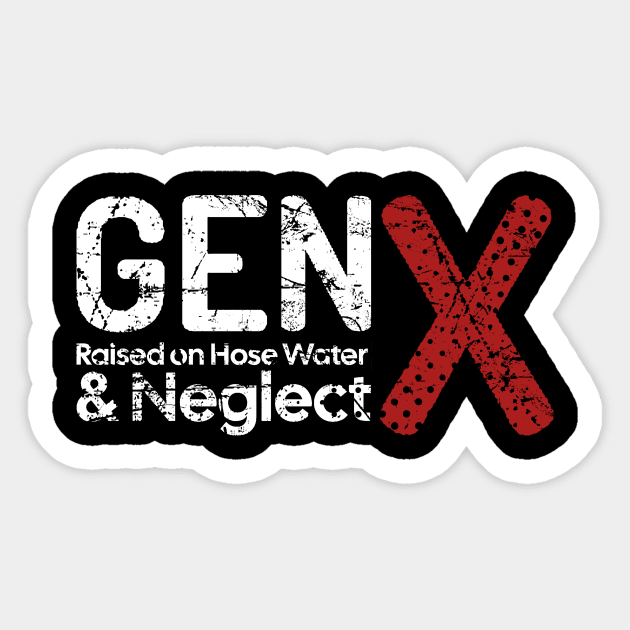 gen-x Sticker by Sams Ikhlas